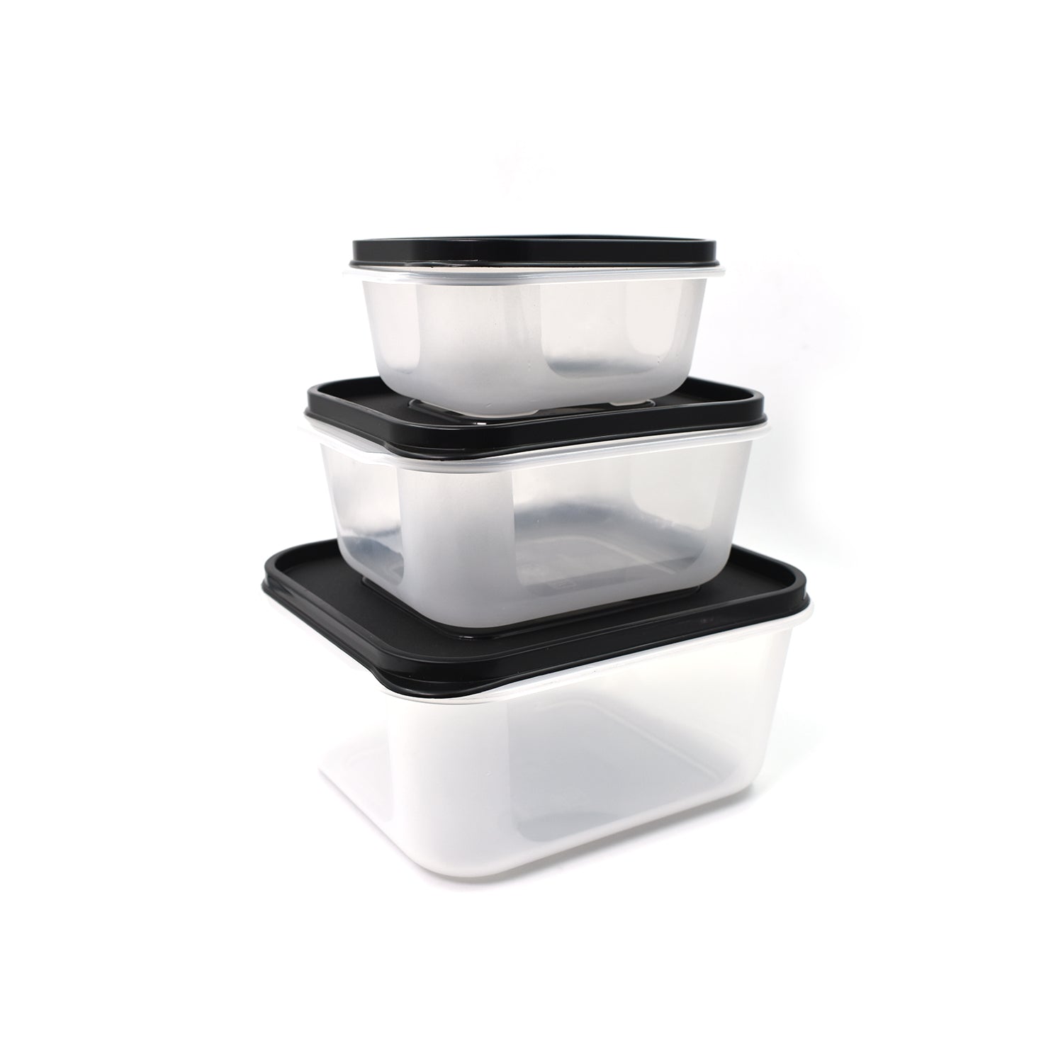 2748 3 Pc Square Container used by various types of peoples for storing their types of stuffs and all purposes. 2748 3 Pc Square Container used by various types of peoples for storing their types of stuffs and all purposes.